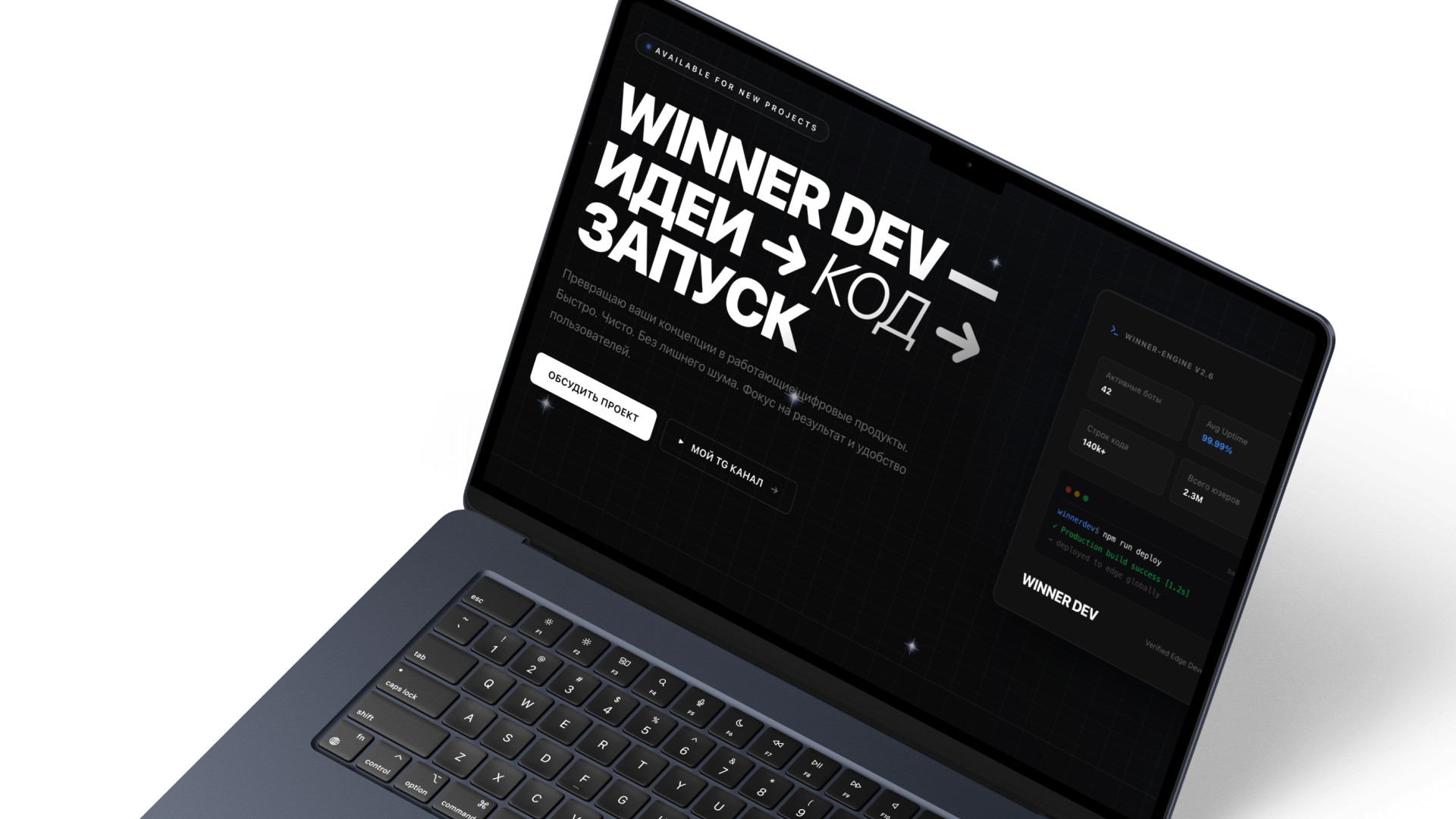 Превью кейса WINNERDEV